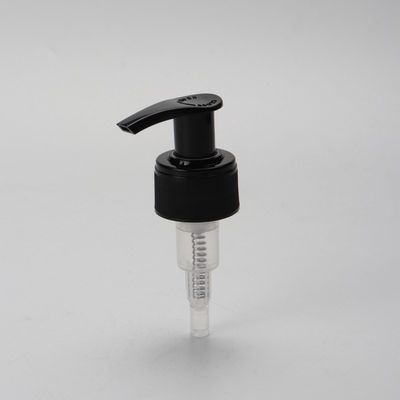 28/400 신체 관리용 플라스틱 로션 분배 펌프 왼쪽 오른쪽 방출율 0.18-0.22ml/T