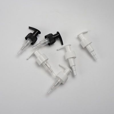 28/400 신체 관리용 플라스틱 로션 분배 펌프 왼쪽 오른쪽 방출율 0.18-0.22ml/T